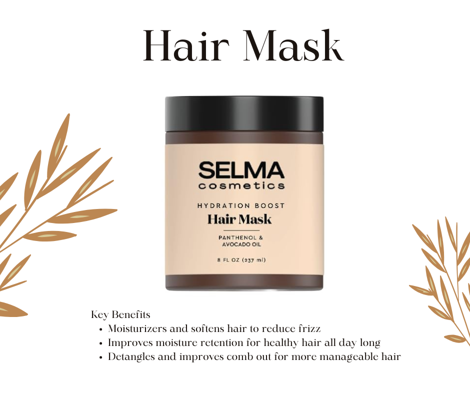 Hydration Boost Hair Mask - Deep Conditioning Treatment for Dry, Damaged Hair